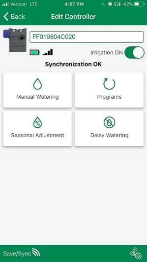 Rainbird - Programmateur Bluetooth à pile TBOS-BT